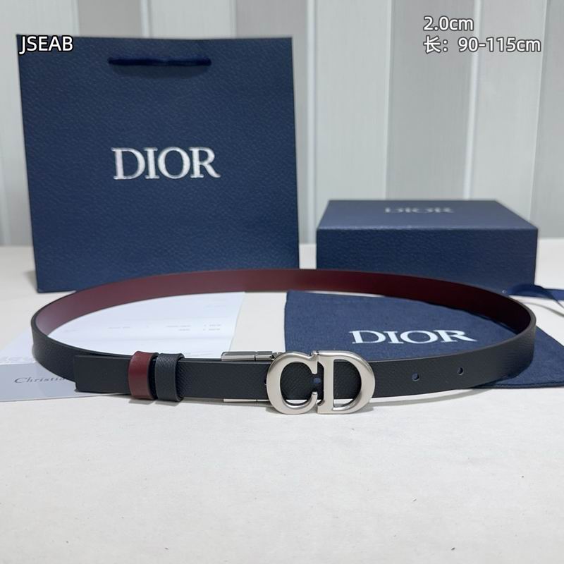 Dior belt 20mmX90-115cm 8L39